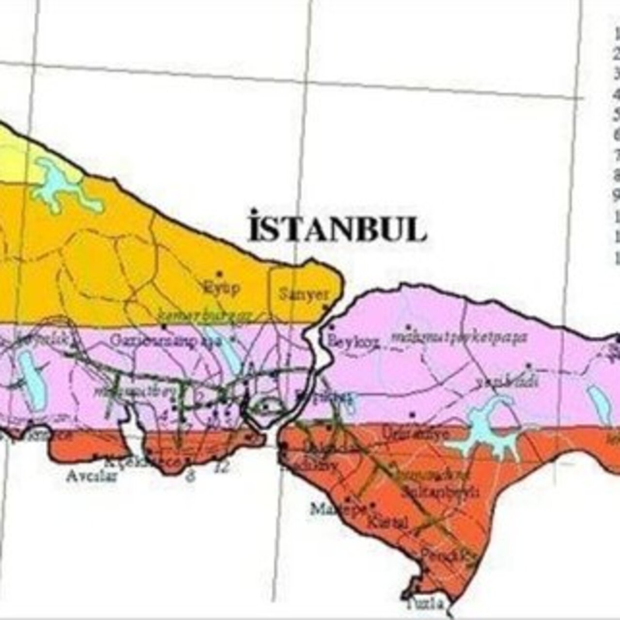 İstanbul'da deprem riskli ilçeler belli oldu