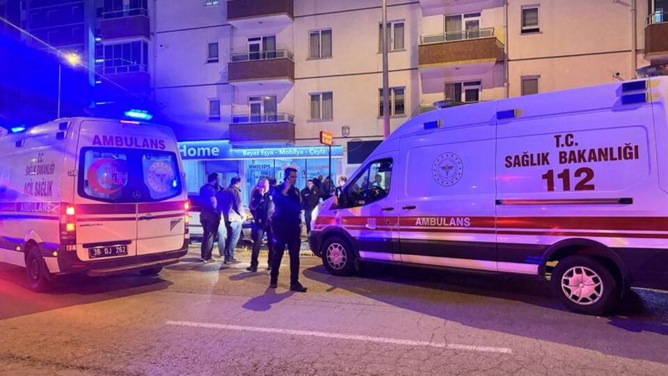 Kayseri'de silahlı kavga: 3 yaralı