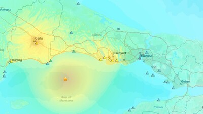Silivri'deki 6.2 büyüklüğündeki deprem hangi ilçede kaç şiddetinde hissedildi