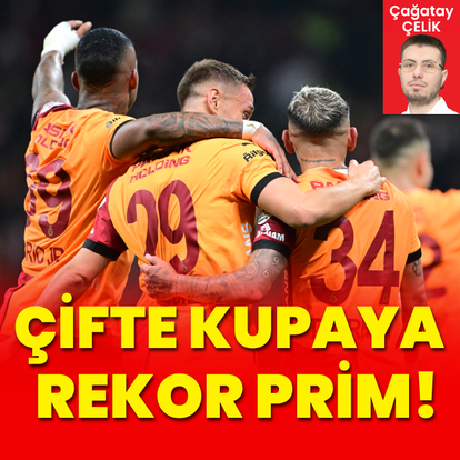 Çifte kupaya rekor prim! - HT Spor