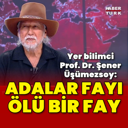 "Adalar fayı baştan beri ölü bir fay"