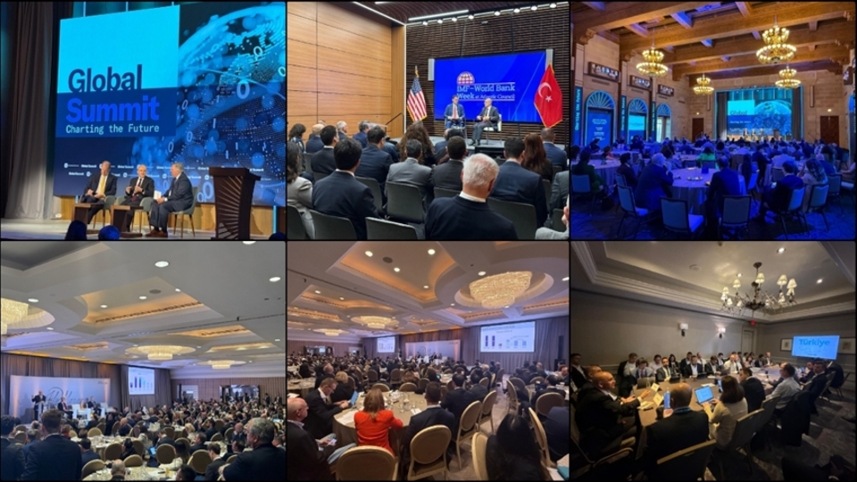 Bakan Şimşek, Washington'da yatırımcılarla buluştu