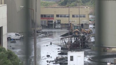 Tuzla'da arıtma tesisinde patlama