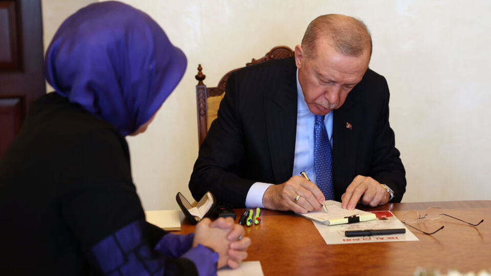 Türk Kızılay'a kurban bağışı