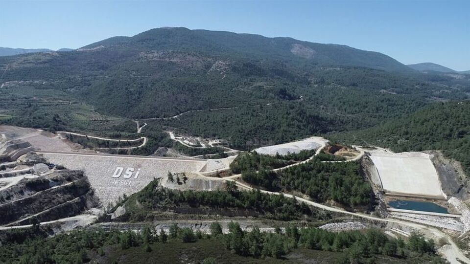 Yatağan Girme Barajı tamamlandı