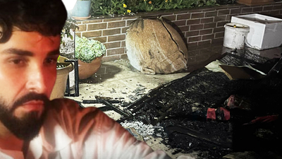 Samsun'daki aile evinde yangın çıktı