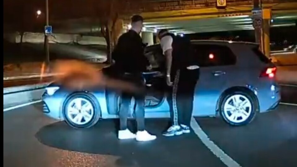 Kadın sürücünün önün kesmişti! O maganda gözaltında