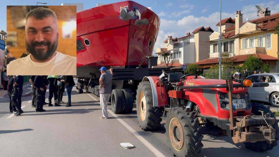 Römorkun üstüne çıkmaya çalışırken canından oldu