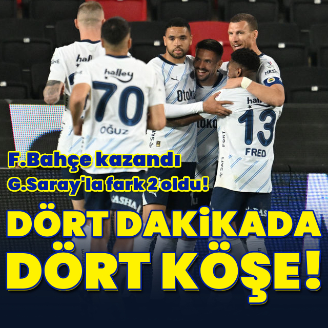 Dört dakikada dört köşe!