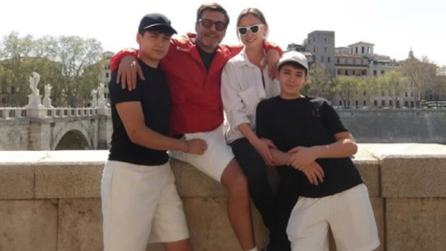 Roma'da aile tatili