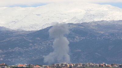 İsrail'den Lübnan'a İHA saldırısı