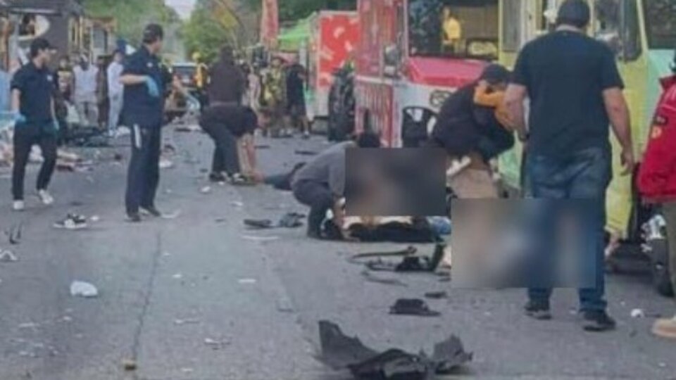 Kalabalığın arasına daldı! Ölü ve yaralılar var