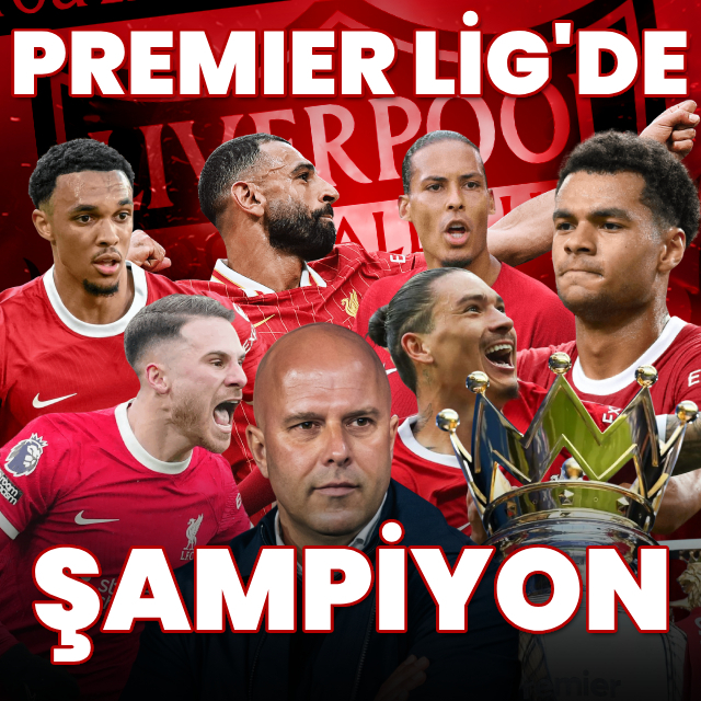 Premier Lig'de şampiyon Liverpool!