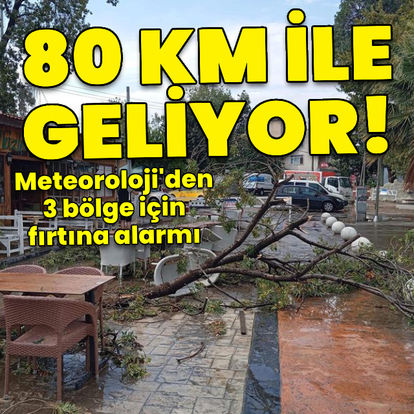 Dikkat! Fırtına...