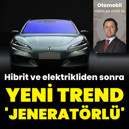 Otomotivde 'jeneratörlü' araç akımı