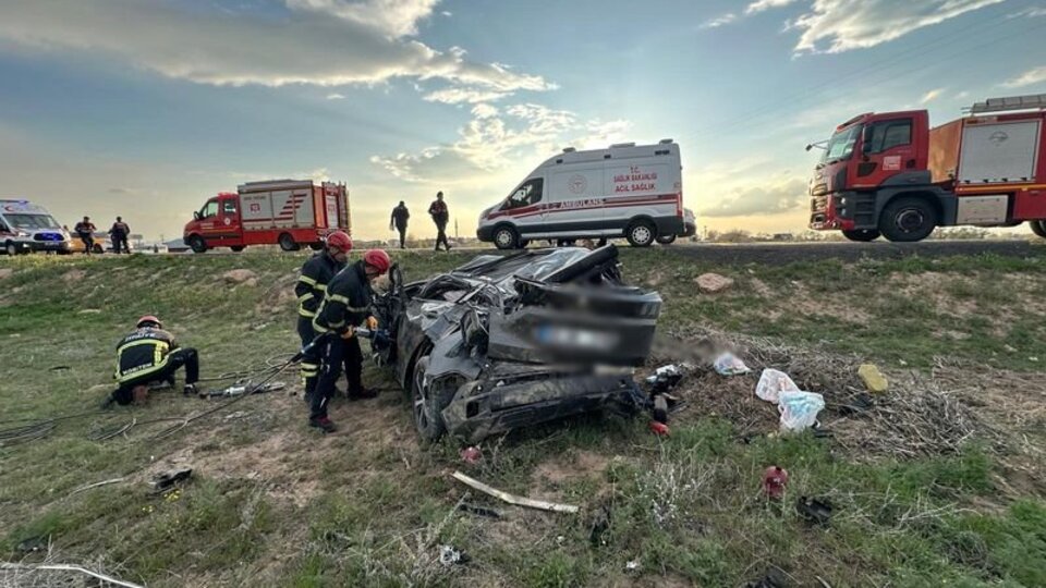 Nevşehir'de kaza: 2 ölü, 2 yaralı