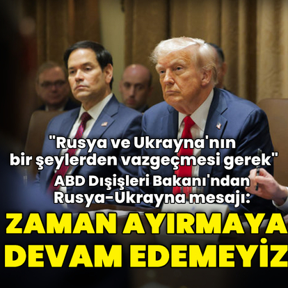 ABD'den Rusya-Ukrayna mesajı