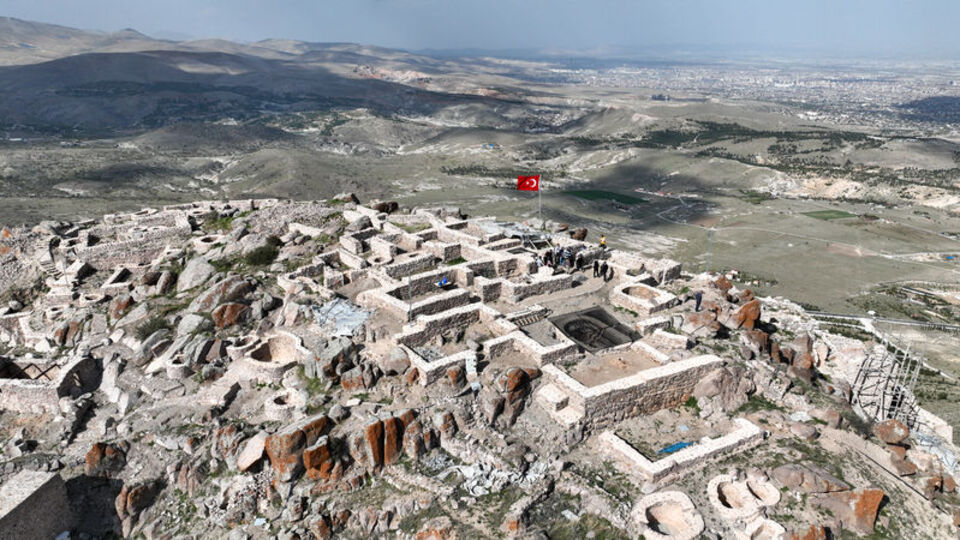 Konya'daki Gevele Kalesi turizme kazandırılacak