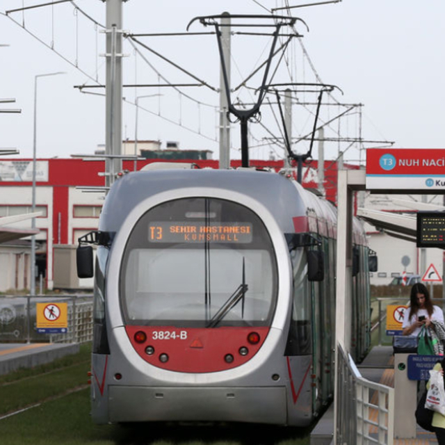 Kayseri'de tramvayların enerjisi rüzgardan