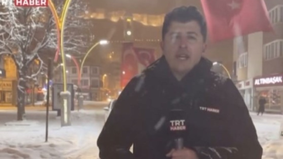 TRT'den açıklama: Muhabirimiz değildir