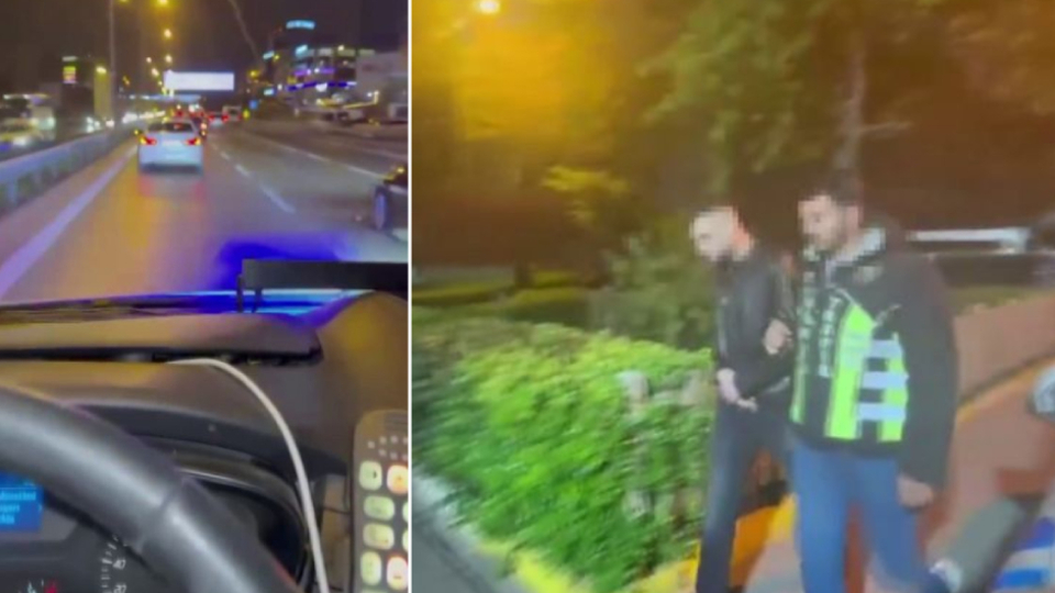 Ambulansa yol vermeyen ehliyetsiz sürücüye ceza