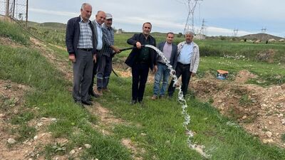 Kayabağlar'da içme suyuna ulaşıldı