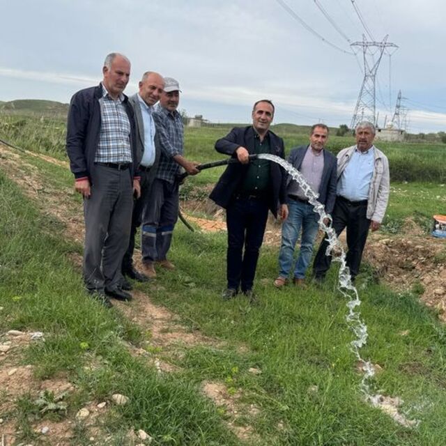 Kayabağlar'da içme suyuna ulaşıldı