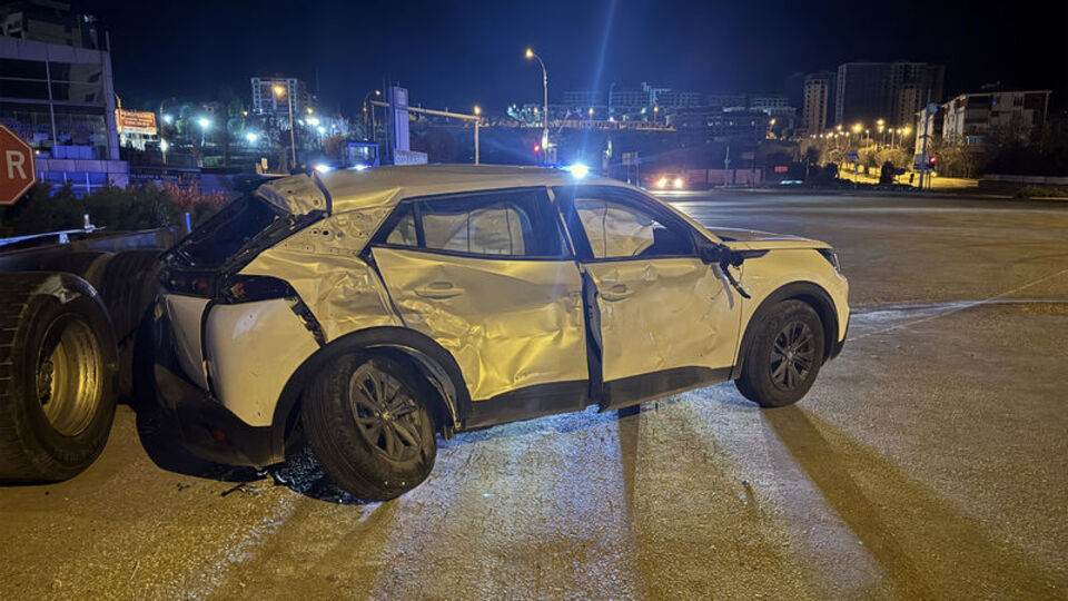 Elazığ'da trafik kazası: 4 yaralı