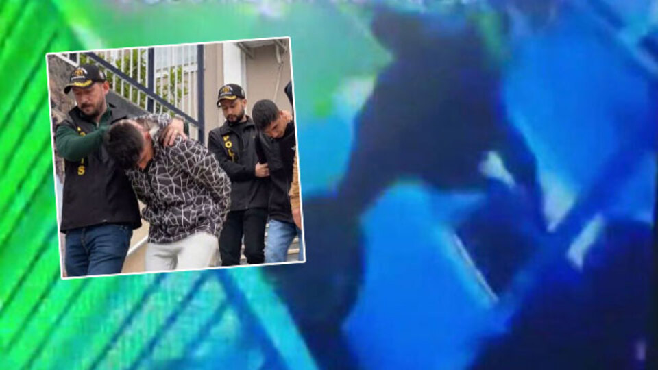 O anlar kamerada! Camı tekmeyle kırdı! Araçtaki parayı çaldı!