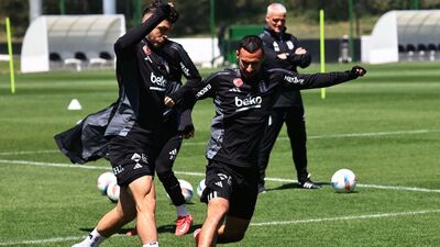 Beşiktaş derbi hazırlıklarını sürdürdü