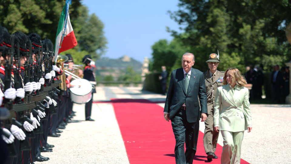 Cumhurbaşkanı Erdoğan İtalya'da