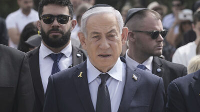 Netanyahu'nun konvoyu kaza yaptı