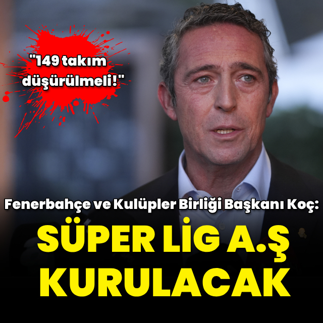 "Süper Lig A.Ş'nin kurulmasına dair karar çıkartıldı"