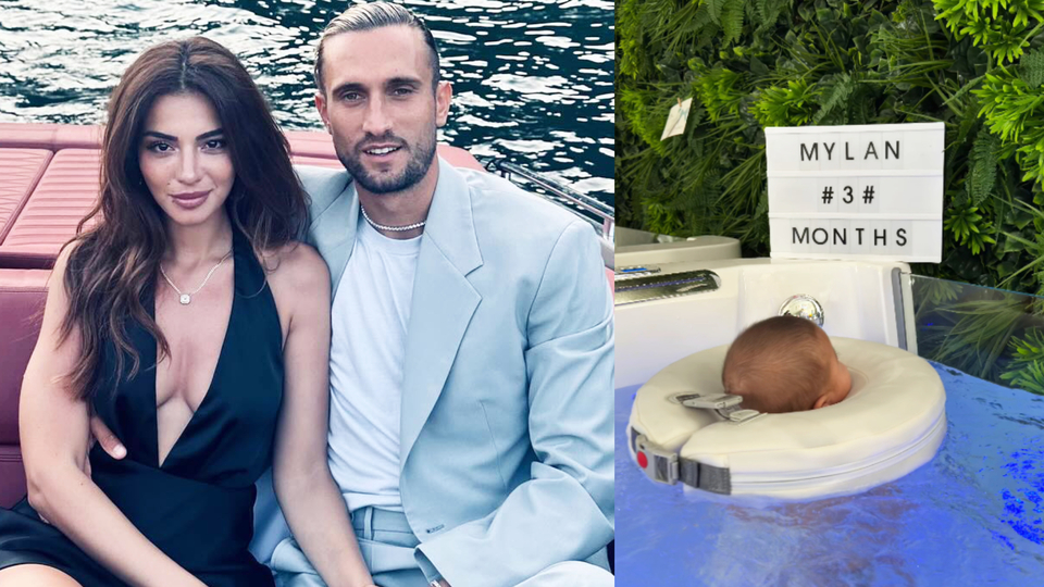 Mylan bebek 3 aylık oldu