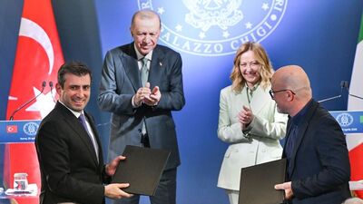 İtalya'da Baykar ve Leonardo ortaklığı teati edildi