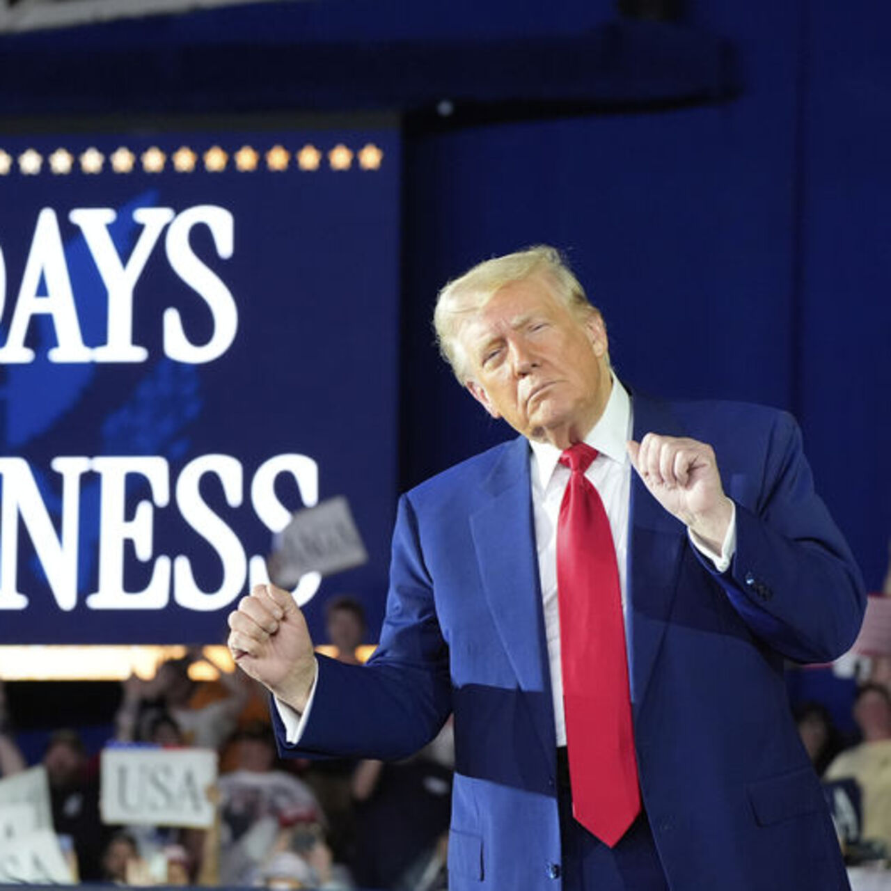 Trump görevdeki ilk 100 gününü değerlendirdi