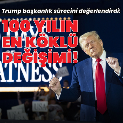 Trump görevdeki ilk 100 gününü değerlendirdi
