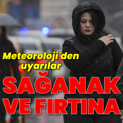 Sağanak yağmur ve fırtına etkili oluyor