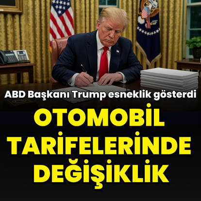 Trump otomobil tarifelerinde esneklik gösterdi
