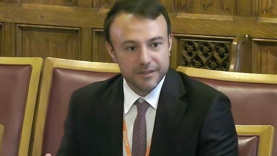 Doç. Dr. Cevat Giray Aksoy'a Lordlar Kamarası'nda prestijli görev