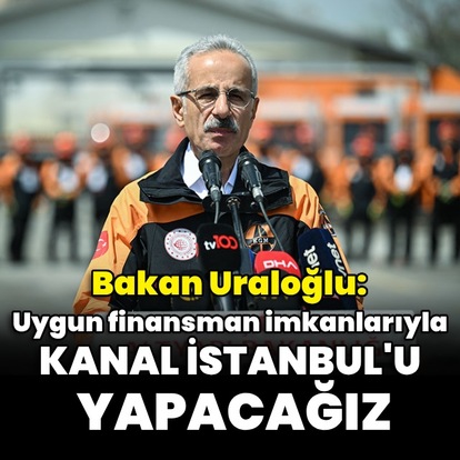 Kanal İstanbul açıklaması