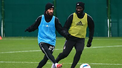 Beşiktaş'ta derbi hazırlıkları devam ediyor!