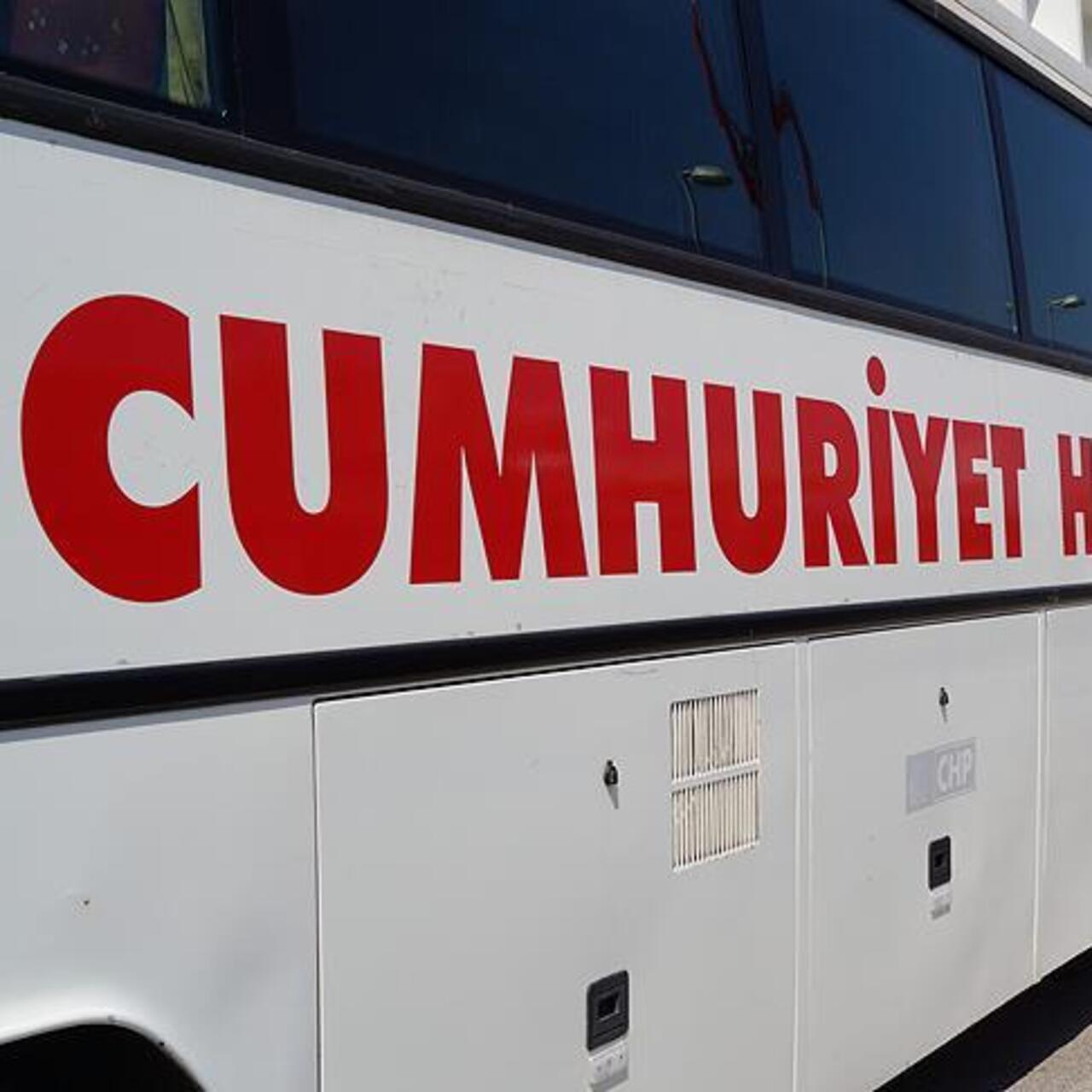 CHP otobüsü şoförü serbest bırakıldı