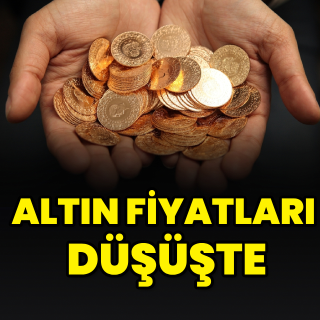 Altın fiyatları düşüşte