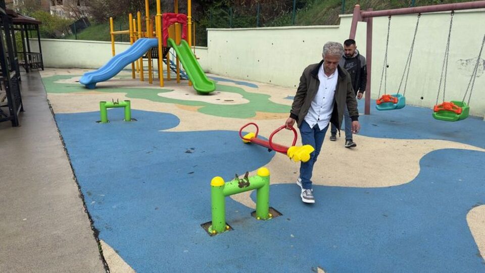 Hakkari'deki park ikinci kez tahrip edildi