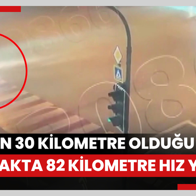 Zeynep Naz’ın öldüğü kazada ehliyetsiz sürücü, sınırın 30 kilometre olduğu kavşakta 82 kilometre hız yapmış