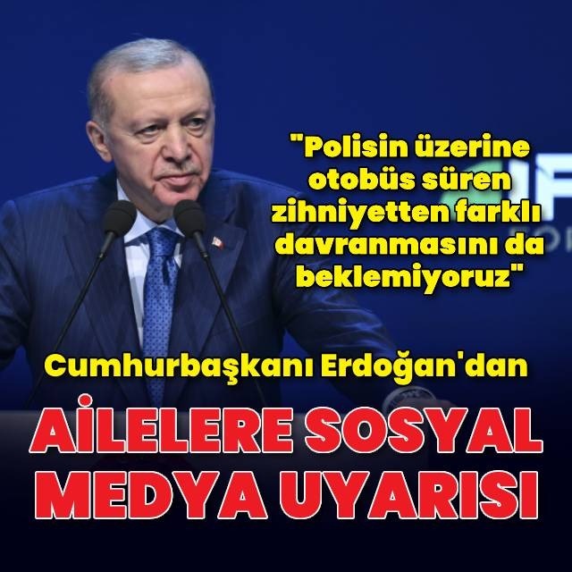 Ailelere sosyal medya uyarısı