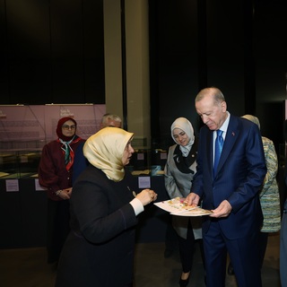 Cumhurbaşkanı Erdoğan, 'Saklı Kalanlar'ı ziyaret etti