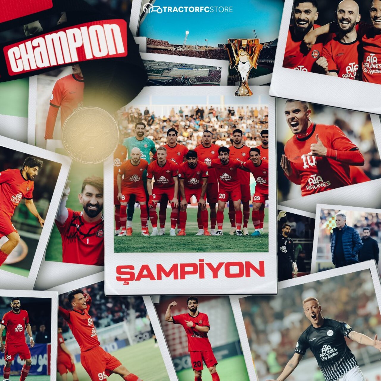 İran'da Türklerin takımı Traktör şampiyon!