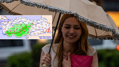 Meteoroloji'den kritik uyarı! 3 bölgede kuvvetli sağanak!